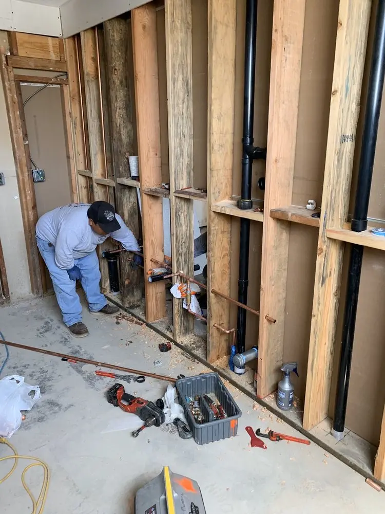Commercial rough-in plumbing for Trenchless Sewer Repair in Coralville